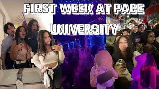 FIRST WEEK AT PACE UNIVERSITY NYC VLOG
