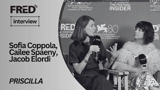 FRED's Interview: Sofia Coppola, Cailee Spaeny, Jacob Elordi - PRISCILLA #venezia80