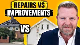 Understanding Repairs and Improvements For Real Estate Investors