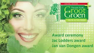 Award ceremony Jac Lodders and Jan van Dongen award (English)