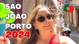 VLOG da FESTA DE SÃO JOÃO no PORTO 2024