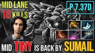 Tiny Mid is back!!  Sumail 18 Kills #gameplay4k #patch737d #fullgame #dota2