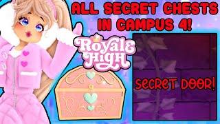 All Secret Chest Locations In Campus 4 You May Have Missed Royale High