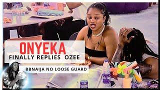 ONYEKA FINALLY REPLIES OZEE | POOL PARTY | BBNAIJA NO LOOSE GUARD | BBNAIJA SEASON 9 | GLORY ELIJAH