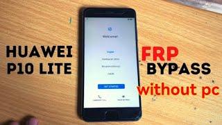 Huawei P10 Lite Frp Bypass|Huawei WAS-LX1,LX1A,LX2,LX3,L21,L22 Google Account Unlock Without Pc #P10