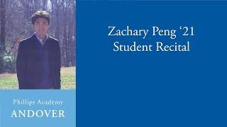 Zachary Peng Student Recital