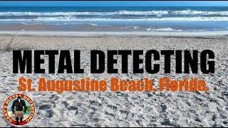 Beach Metal Detecting St Augustine Florida