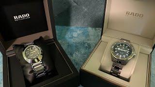 Unboxing Rado DiaStar Original Skeleton & Captain Cook High-Tech Ceramic