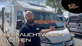 Gebrauchtwagenwochen bei Reisemobile Dülmen - junge Gebrauchte, ideal für Einsteiger