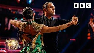 Shayne Ward and Nancy Xu Tango to The Door by Teddy Swims  BBC Strictly 2024