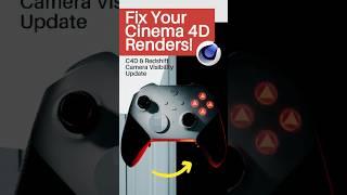 Fix Your #cinema4d Renders!