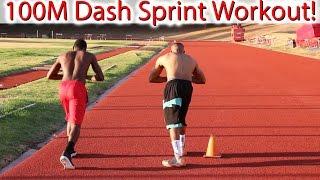 100 Meter Dash Sprint Workout to Run Faster!