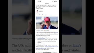 Nổ tung Iran! TG bàng hoàng! TT #Trump tung B-2 tàng hình dập nát 3 trung tâm hạt nhân Iran … te tua