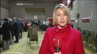 Bbc news line footage of cullyhanna meeting 291107