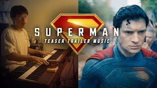 Superman - Teaser Trailer Music on PIANO