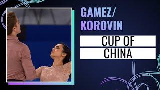 Gamez / Korovin (PHI) | Pairs Short Program | Cup of China 2024 | #gpfigure