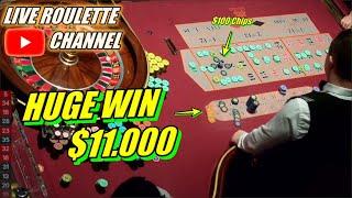  LIVE ROULETTE | Watch Biggest Win 11.000 In Las Vegas Casino  Light Session  2024-09-15