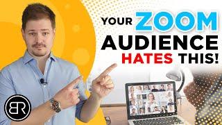 Zoom Presentation Mistakes - 5 Things You Do That Your Audience Hates