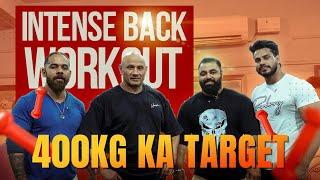 INTENSE BACK WORKOUT WITH GURU JI FT. @aadinagarvlogs  AND @FitManjeet  |