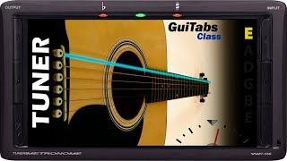 GUITAR TUNER  / Acoustic Guitar - E Standard = E A D G B E / GuiTuners 