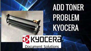 KYOCERA color Printer FSC ADD TONER solution Drum & developer reaplacement