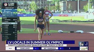 Las Vegan Vashti Cunningham qualifies for her second Olympic Games