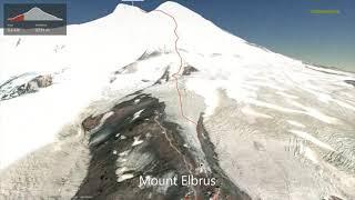 Mount Elbrus ∆ hiking trails ∆ 3d-trail.com/russia/