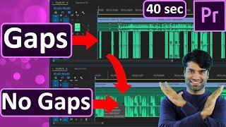 How to Delete All Gaps in Premiere Pro