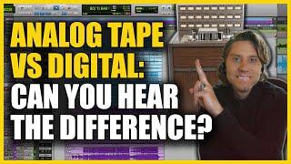 Analog Tape vs Digital: Can You Hear The Difference? (Multitracks Included!) - Marc Daniel Nelson