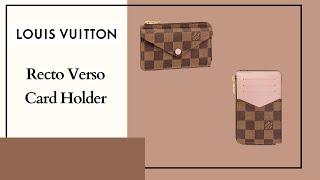 Louis Vuitton Recto Verso Card Holder | Unboxing, Review and Packing