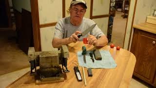 Knife Sharpening tools and techniques. How to sharpen knives.