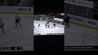 Pierre-Luc Dubois Hits Troy Terry #nhl #hockey #lakings #ducks