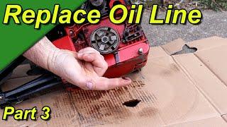 Jonsered 520SP Oil Line Replacement | The Fixit Shed