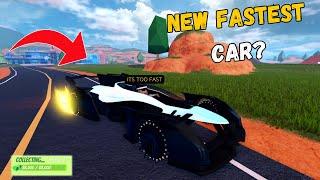 The New Scorpion Is Uncontrollably Fast in Jailbreak...(Roblox Jailbreak)