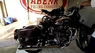 ROYAL ENFIELD CUSTOM BY ABENK MUFFLER BOGOR