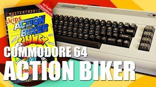 Action Biker (1985), Commodore 64, A Complete (and very tedious) Play Through