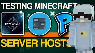 Testing The "BEST" Free Minecraft Server Hostings