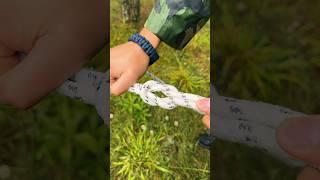 Camadan Düğümü- Square Knot 🪢 #knot #camping #survival #outdoors #lifehacks