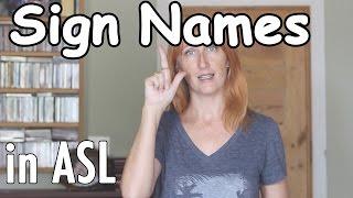 How do I Sign a NAME in ASL | Viewer Q&A