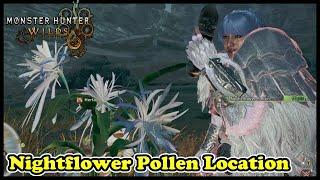 Monster Hunter Wilds Nightflower Pollen Location (Special Items of Rarity 6)