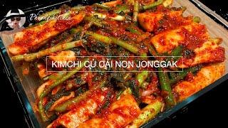 Kimchi củ cải non Jonggak