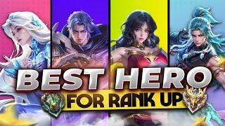 TOP BEST HEROES  TO SOLO RANK UP TO MYTHICAL IMMORTAL (SEASON 34) | MOBILE LEGENDS