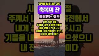 축복의 잔|기적이 일어나는 기도|#말씀조은tv #목양교회 #조현상목사 #말씀묵상큐티 #성경암송 #기도#기도문