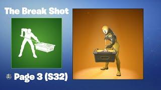 The Break Shot | Fortnite Emote