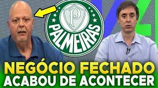 SAIU AGORA! PALMEIRAS CONFIRMA! NINGUÉM ESPERAVA! ÚLTIMAS NOTÍCIAS DO PALMEIRAS HOJE