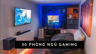 30 Mẫu Thiết Kế Phòng Ngủ Gaming Tuyệt Đẹp