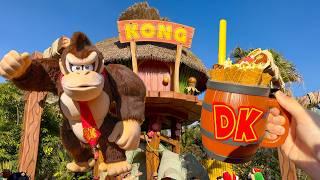 Visiting Donkey Kong Country at Super Nintendo World    Universal Studios Japan