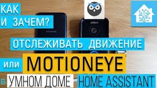 Использование Motioneye в Home Assistant для отслеживания движений с помощью видеодомофона или камер