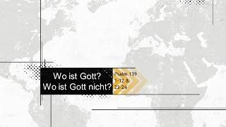 Wo ist Gott? - Wo ist er nicht? // Jakob Görzen