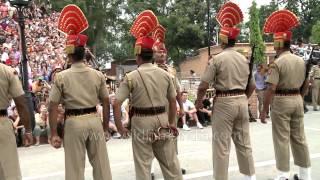 It's India's BSF vs Pakistan Rangers at Wagah Border